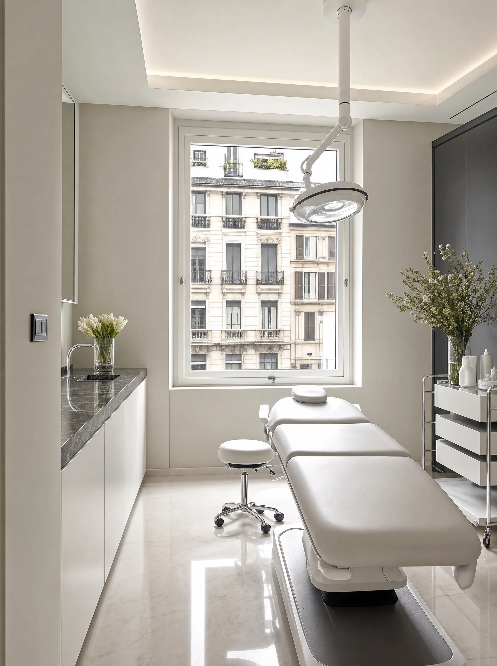Studio medico milanese sanificato e pronto all'uso dopo il trattamento MW Group